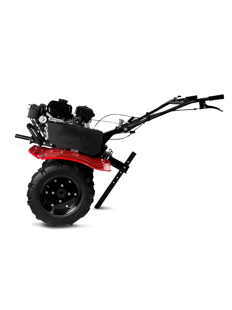 РЫСЬ Мотоблоки ременные 4 скорости МБР 7-10 Э ПРО колеса 4.00-10'' + электростартер